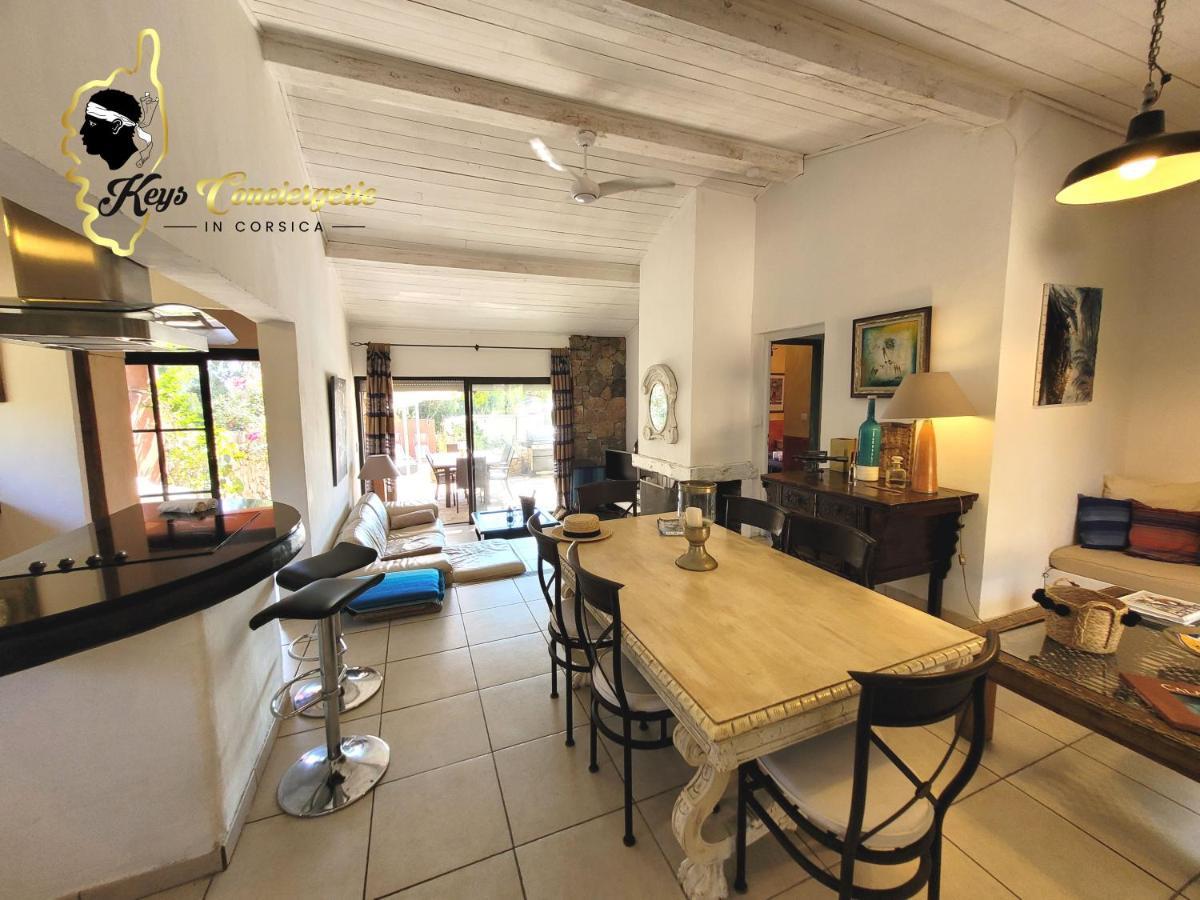 Casa Salya 8 Pers Piscine Privee Chauffee San Cipriano Villa Lecci Bagian luar foto
