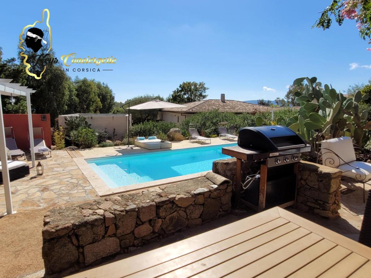 Casa Salya 8 Pers Piscine Privee Chauffee San Cipriano Villa Lecci Bagian luar foto
