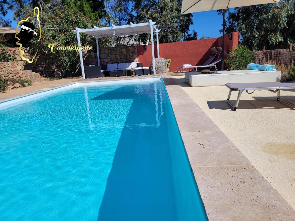 Casa Salya 8 Pers Piscine Privee Chauffee San Cipriano Villa Lecci Bagian luar foto