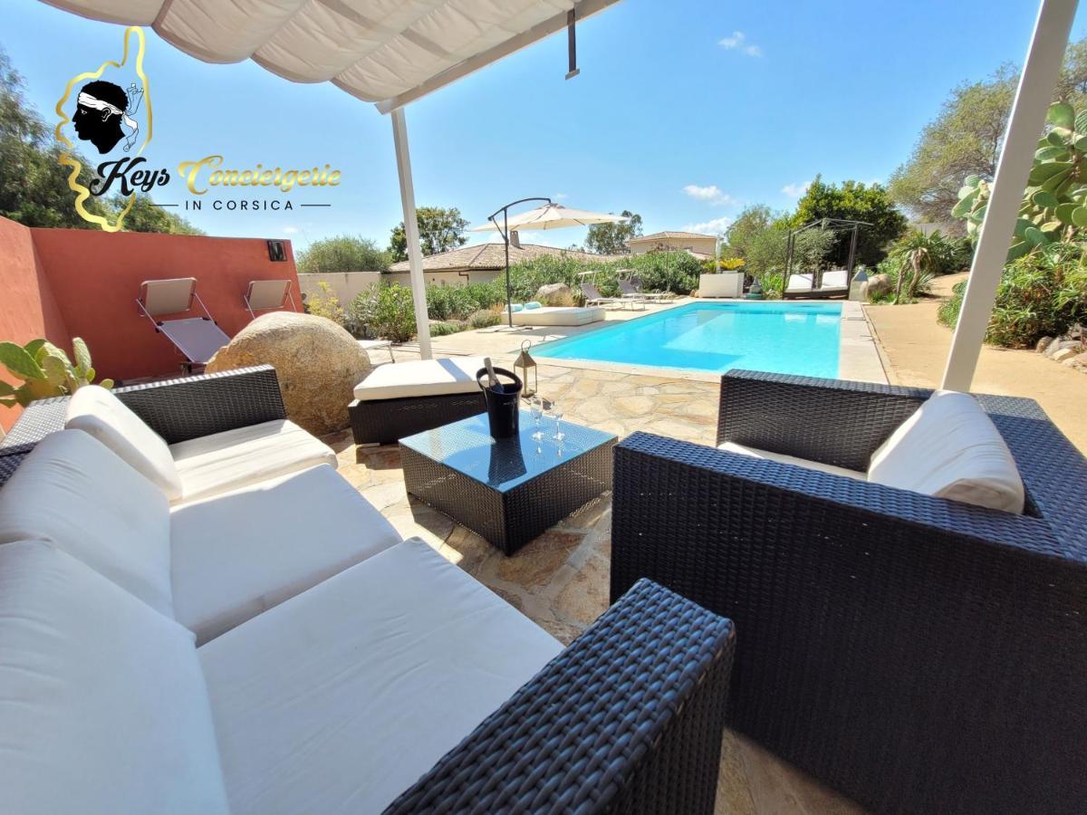 Casa Salya 8 Pers Piscine Privee Chauffee San Cipriano Villa Lecci Bagian luar foto
