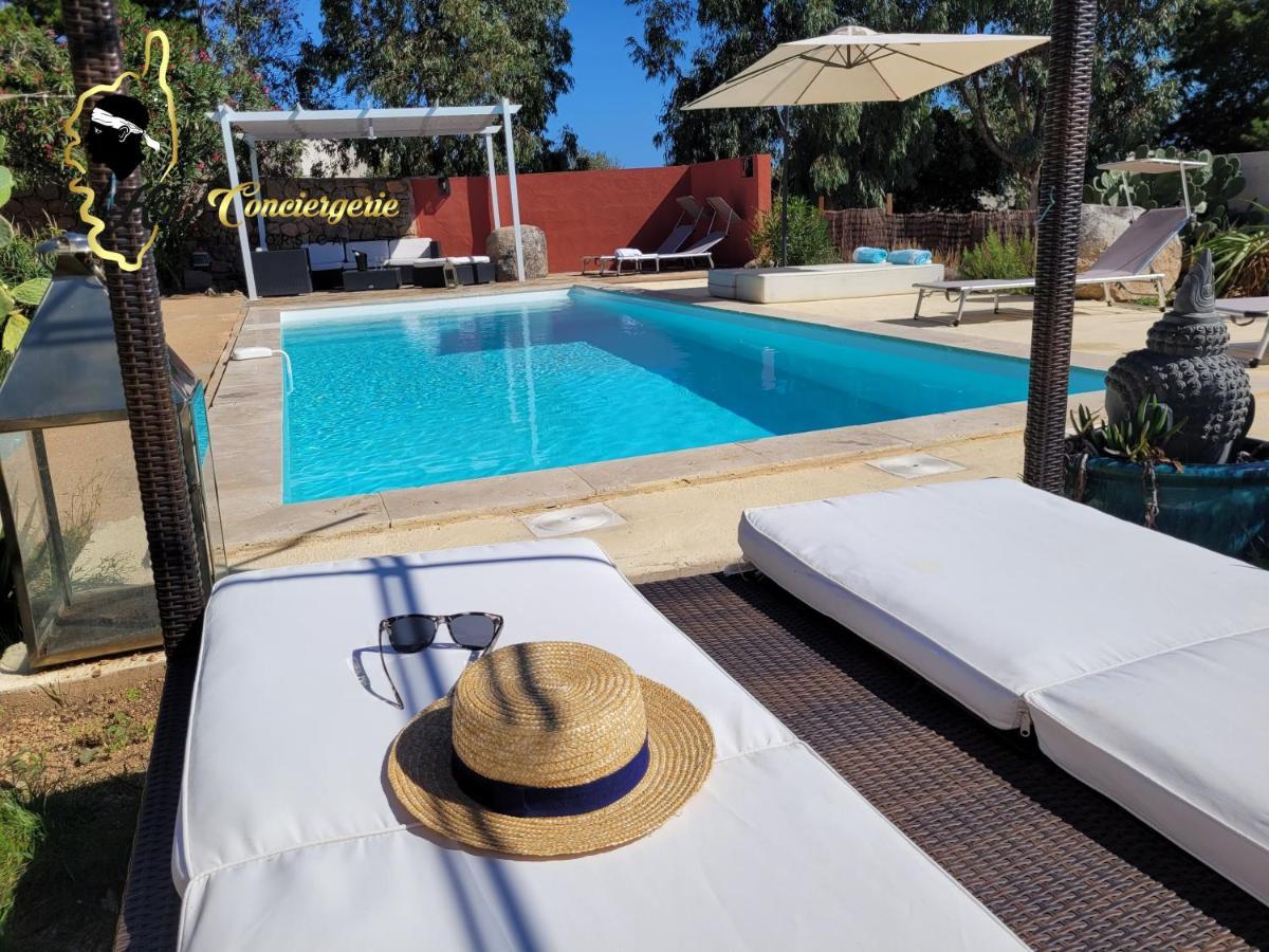 Casa Salya 8 Pers Piscine Privee Chauffee San Cipriano Villa Lecci Bagian luar foto