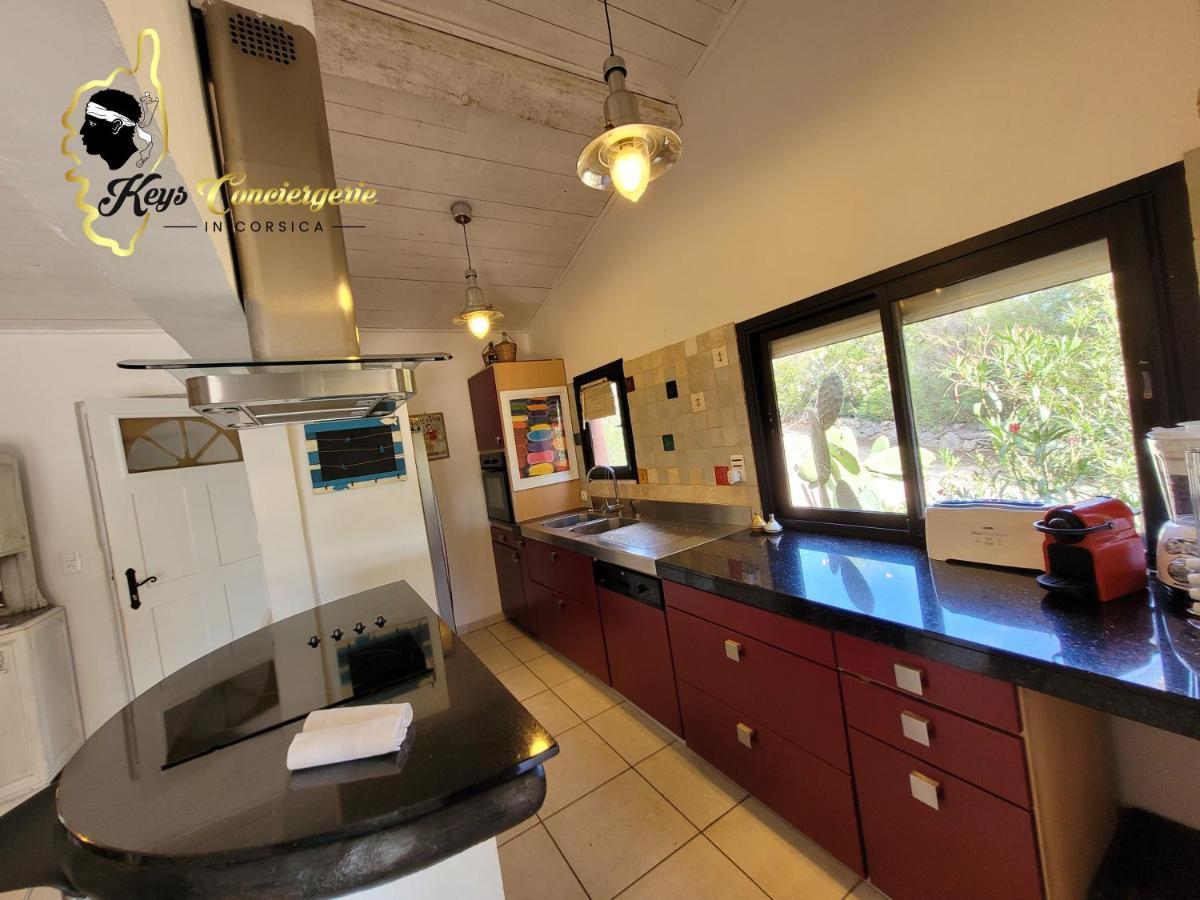 Casa Salya 8 Pers Piscine Privee Chauffee San Cipriano Villa Lecci Bagian luar foto