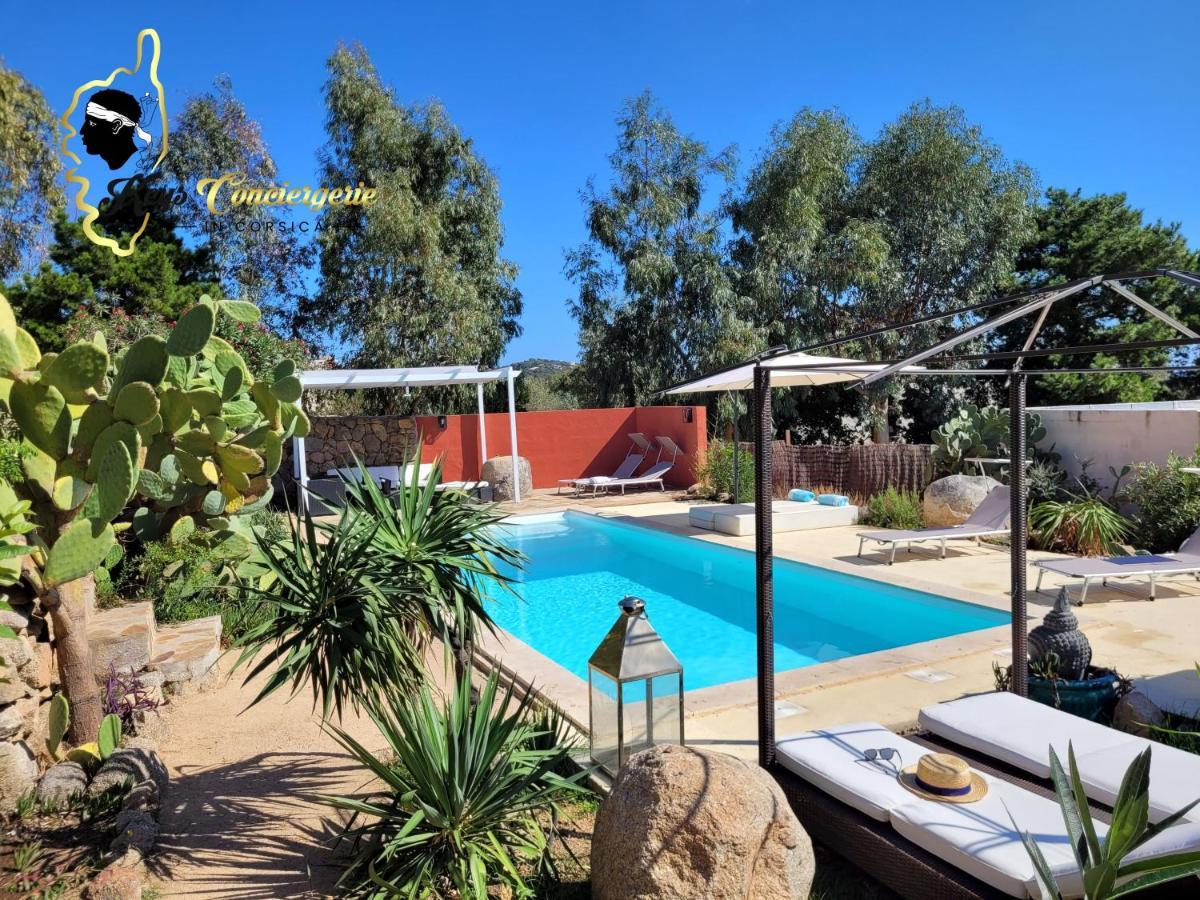 Casa Salya 8 Pers Piscine Privee Chauffee San Cipriano Villa Lecci Bagian luar foto